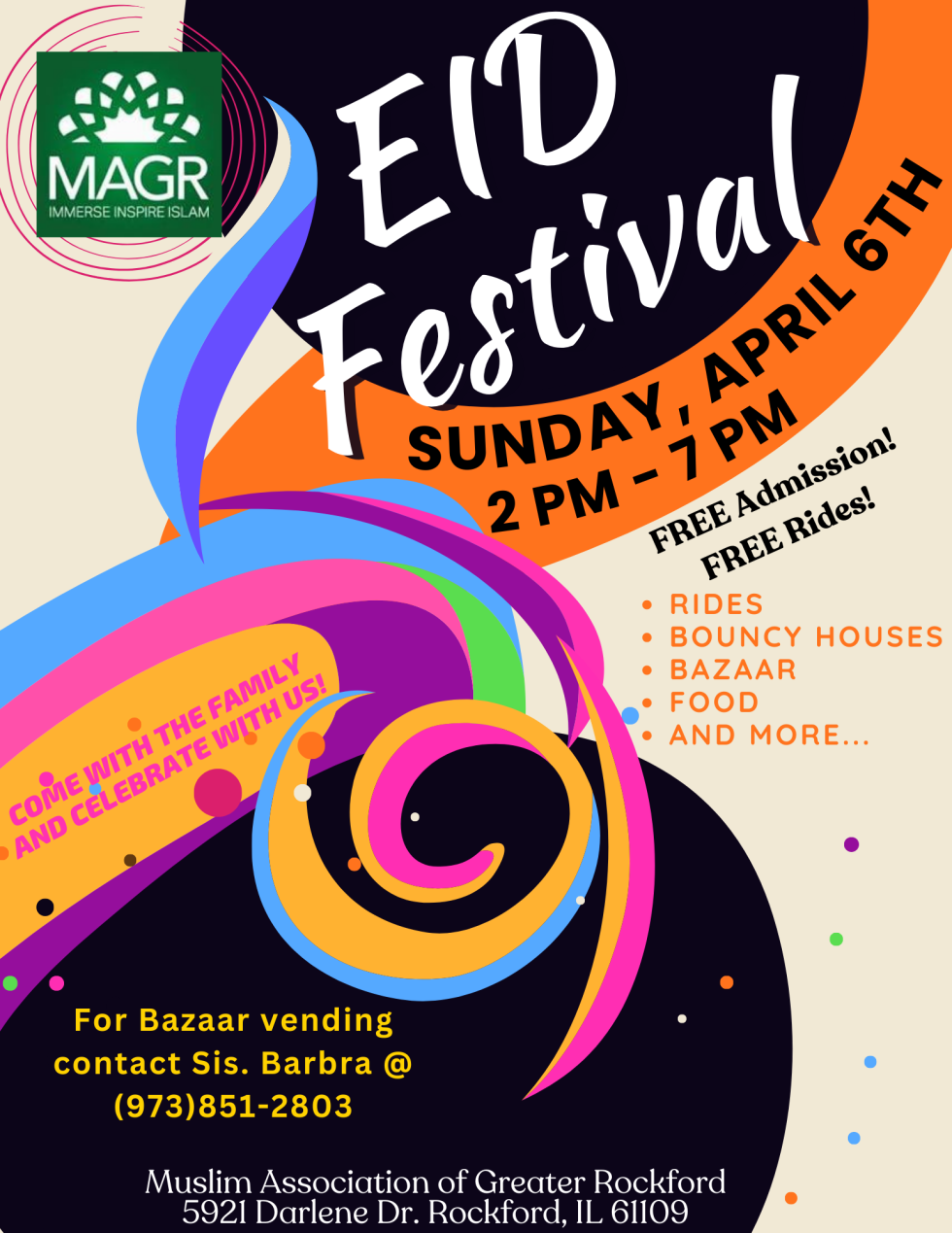 Friday Announcements | Muslim Association of Greater Rockford (MAGR)